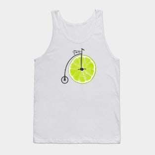 Vintage Lime Bike Tank Top